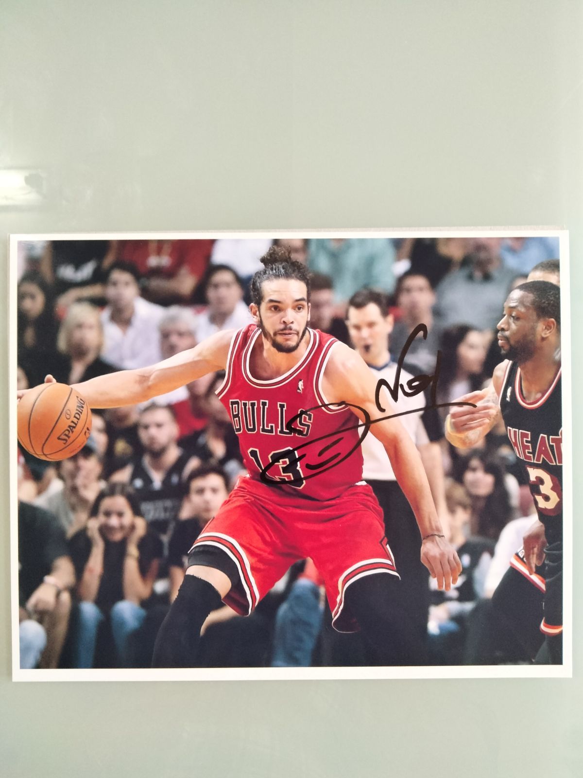 ジョアキム・ノア直筆サイン入り超 大型写真…Joakim Noah… - メルカリ