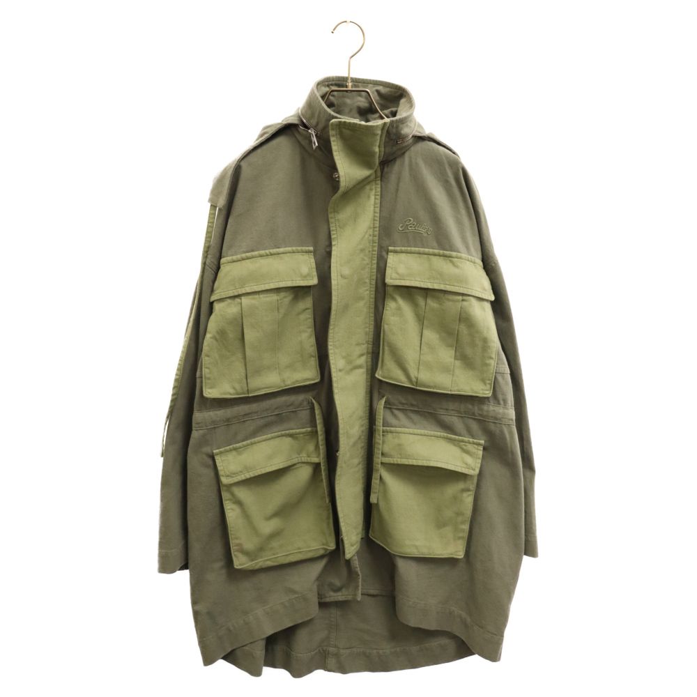 LOEWE (ロエベ) ×Paula's Ibiza フロントロゴ刺繍 ミリタリー コットン