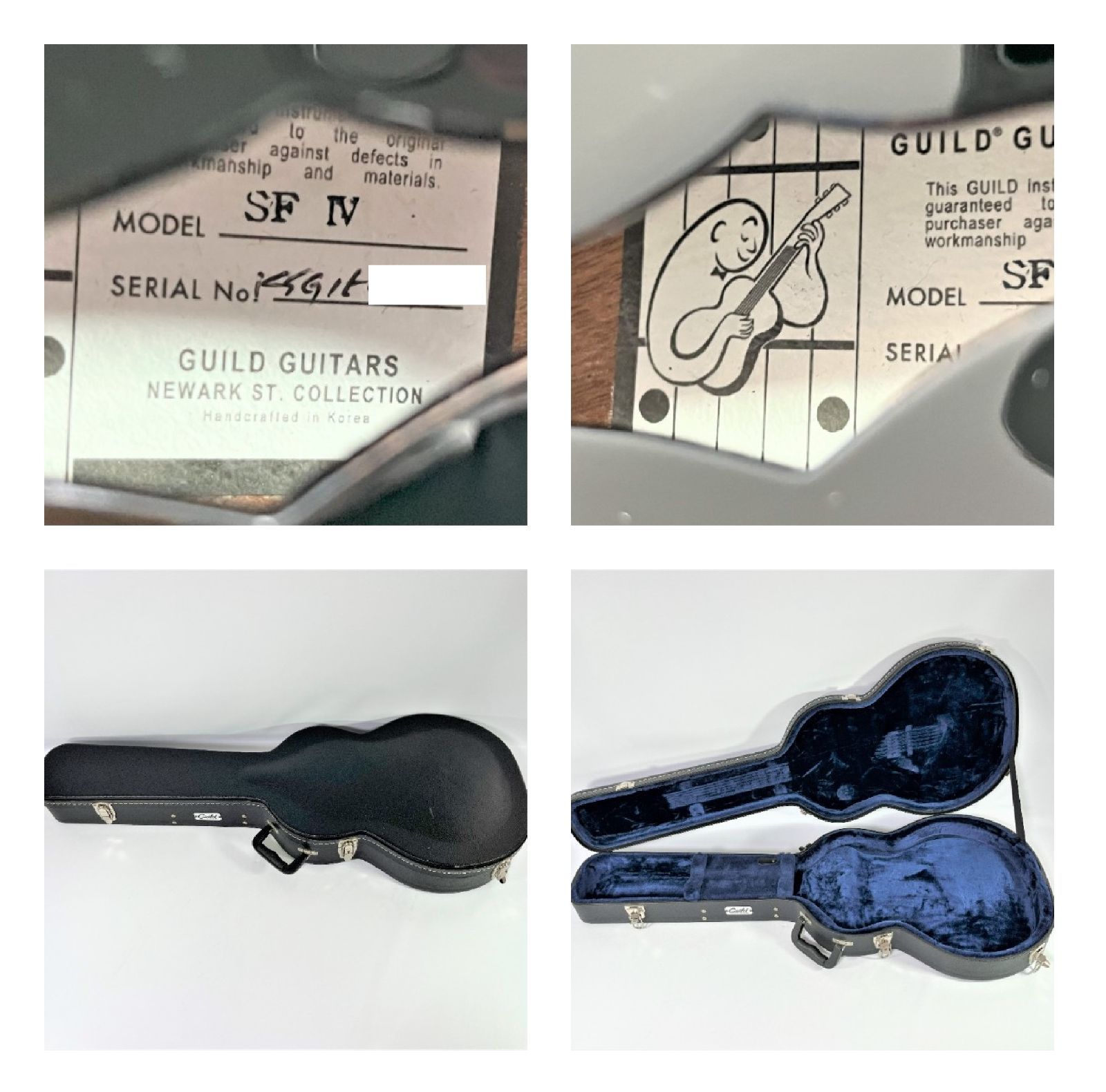 生産終了品 GUILD ギルド STARFIRE IV SF-IV BLK セミアコ リイシュー