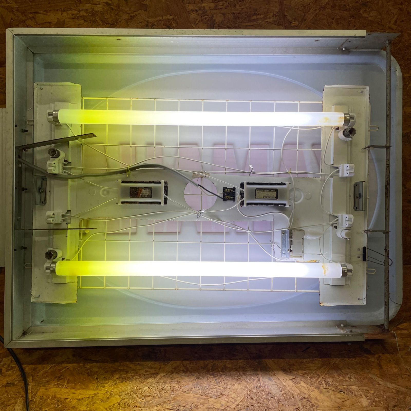 昭和レトロ YAMAHA 電光看板 サイズ大 点灯確認OK バナー ヤマハ