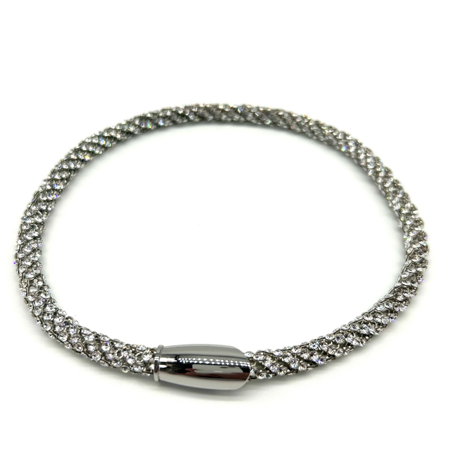 極美品】GACKT愛用 VARTIX バティックス ＃LUV 7mm クリア ネックレス