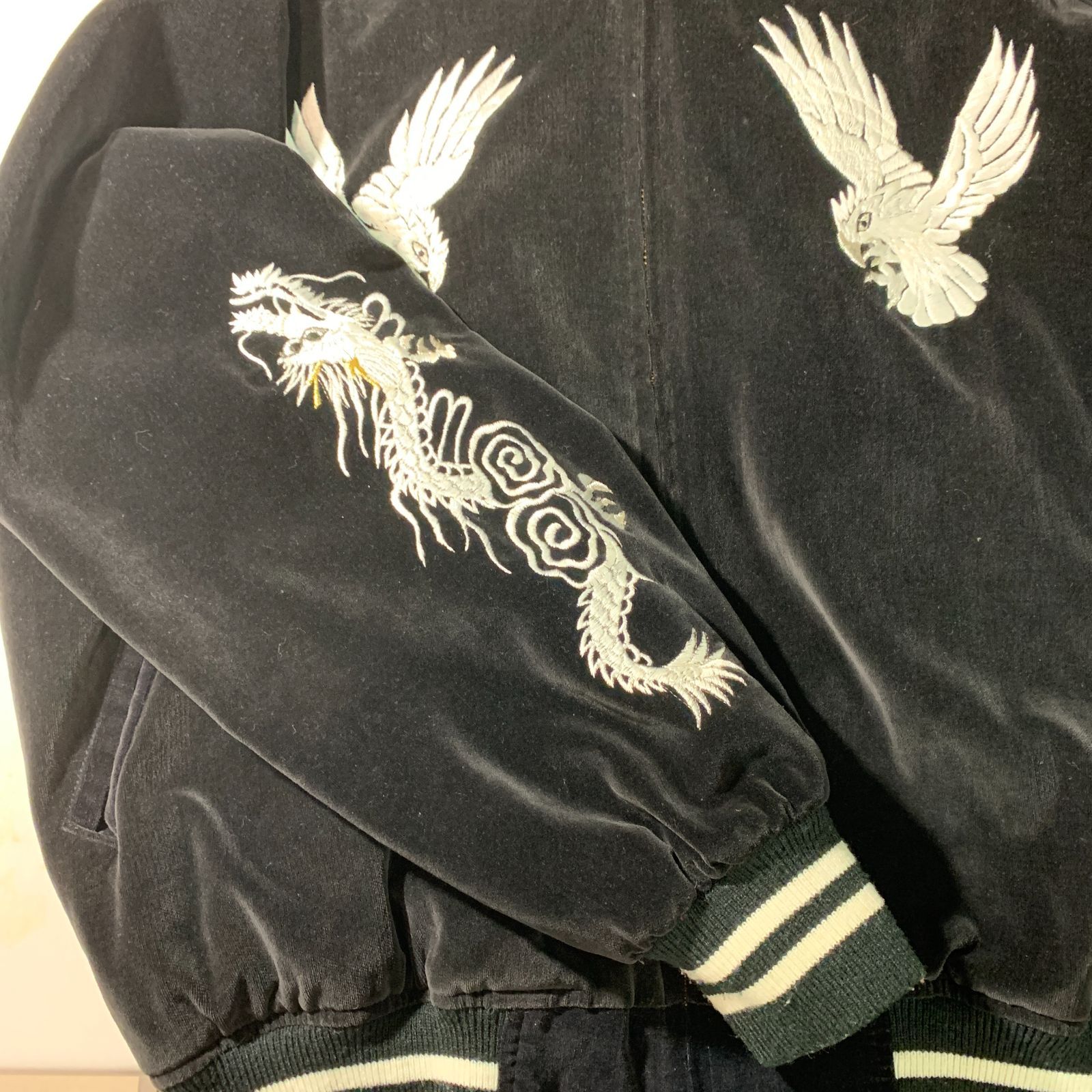 むつ75-110105】横須賀 プリンス商会 別珍 スーベニアジャケット M