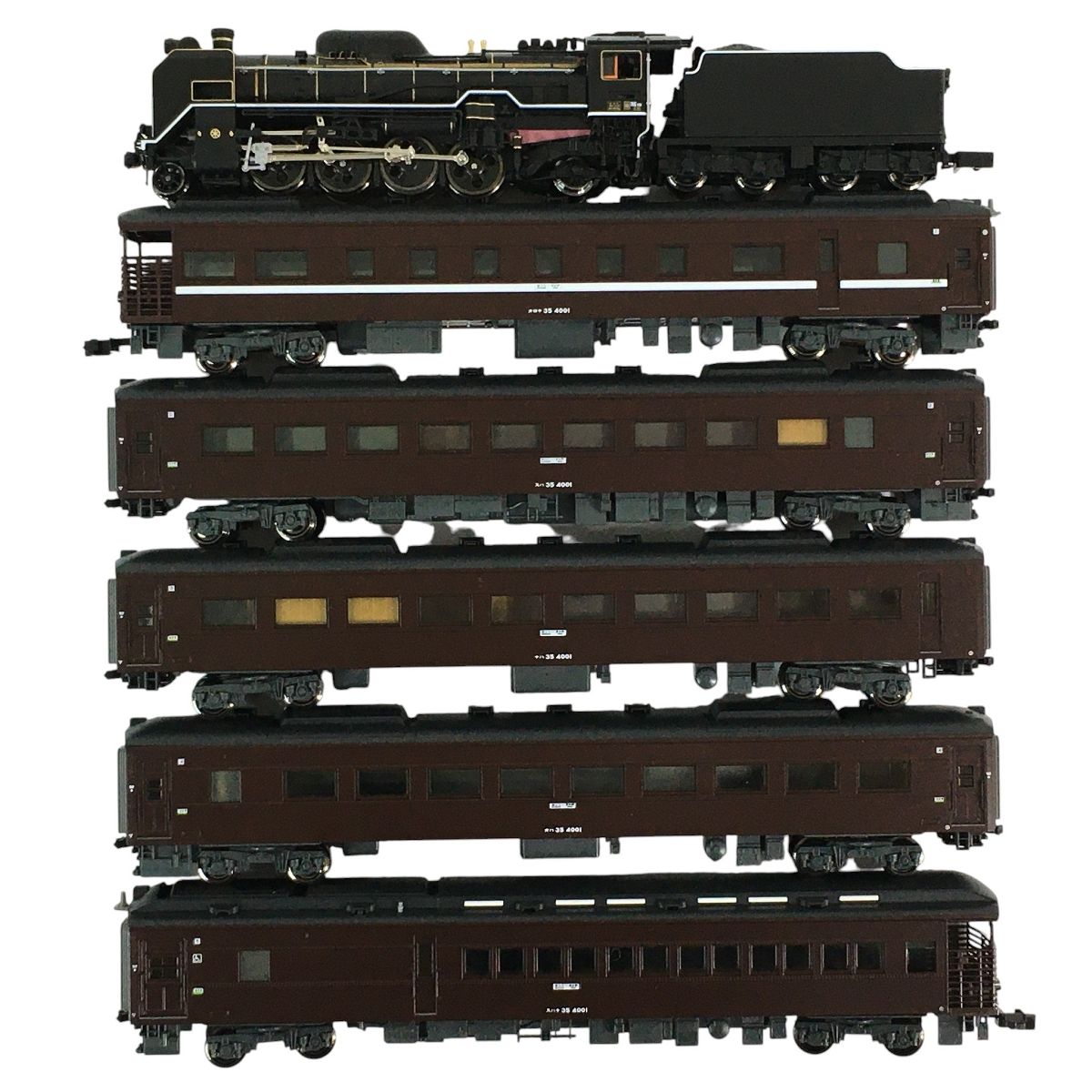 KATO 10-1499 D51 200 35系 SL やまぐち号 6両セット Nゲージ 鉄道模型