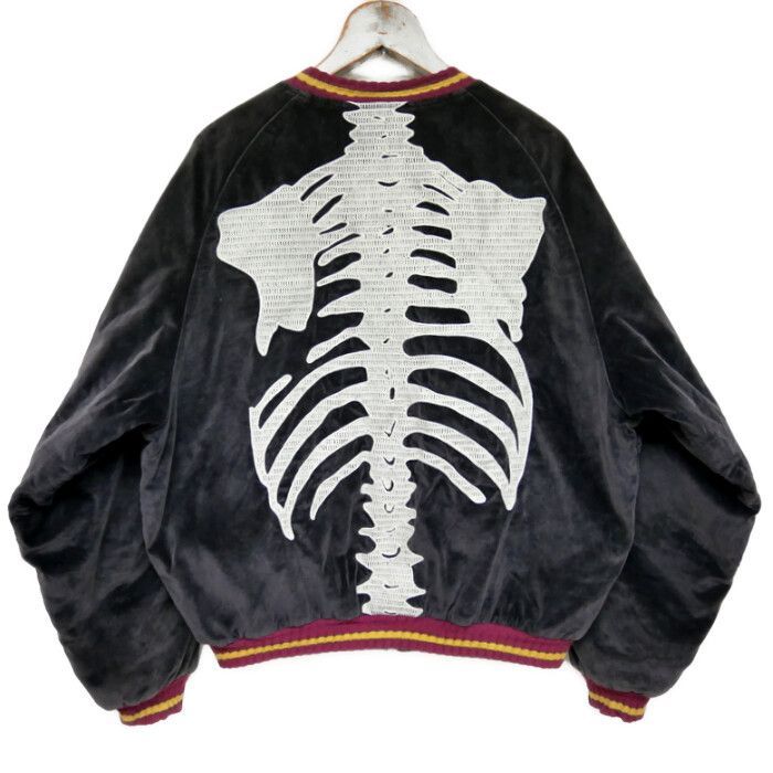 KAPITAL キャピタル 国内正規 BONE EMBROIDERY SOUVENIR JACKET ボーン