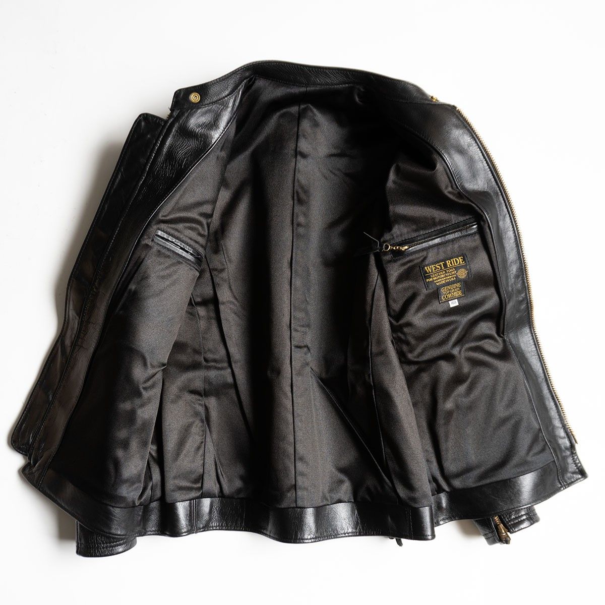 希少USA製】westride【TOP GRAIN COWHIDE ライダースジャケット】40