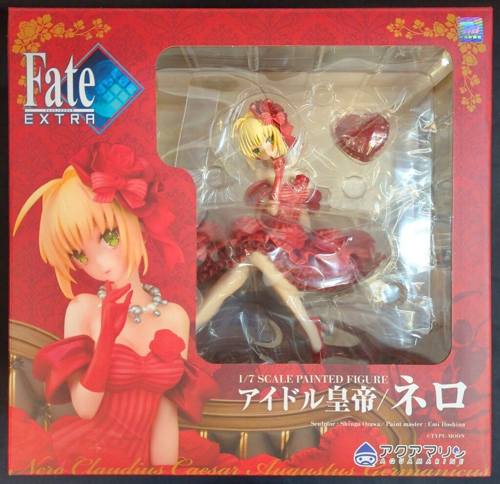 アクアマリン アイドル皇帝ネロ フィギュア Fate/EXTRA アイドル皇帝