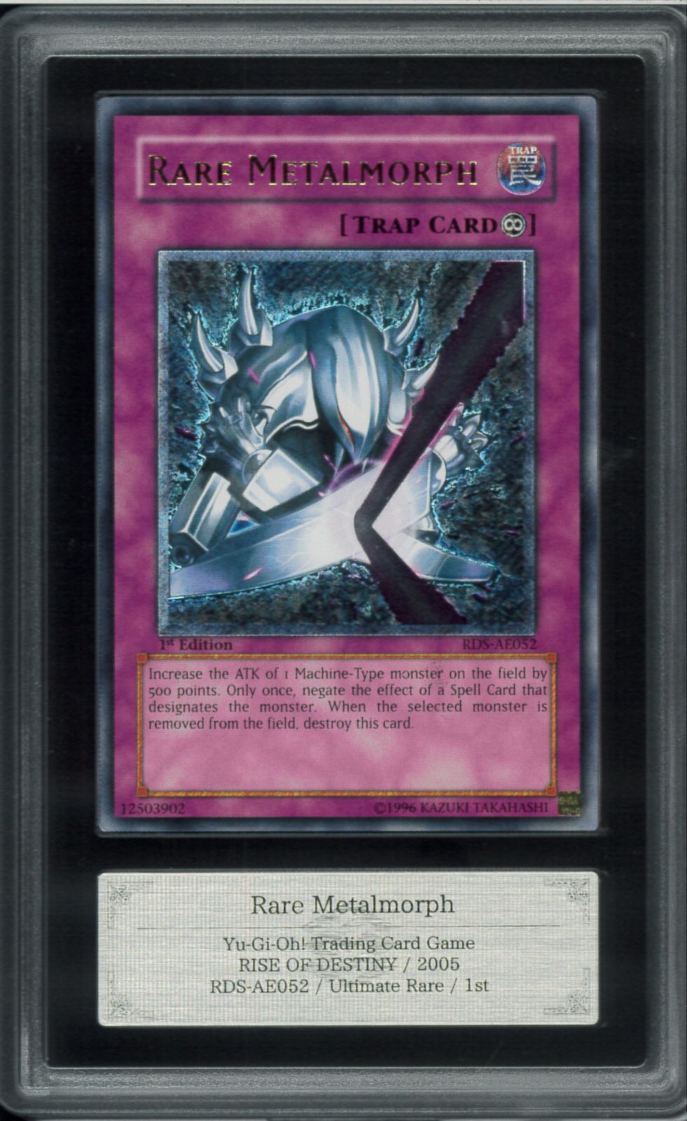 ARS9 RARE METALMORPH メタル化魔法反射装甲 旧アジア レリーフ