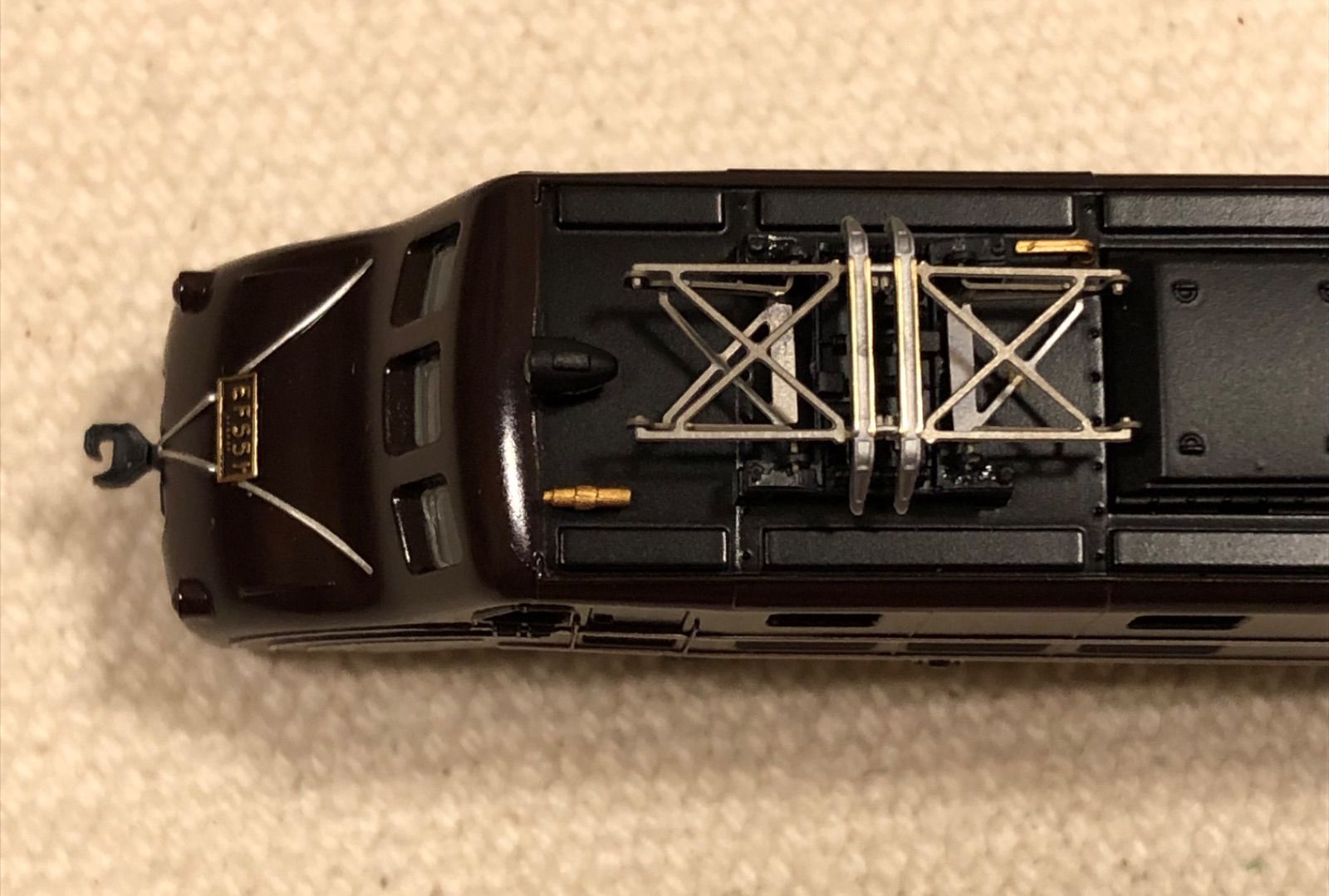 EF55-1 改良品 43系客車 トラ90000 トロッコ列車 7両セット 上越の風を