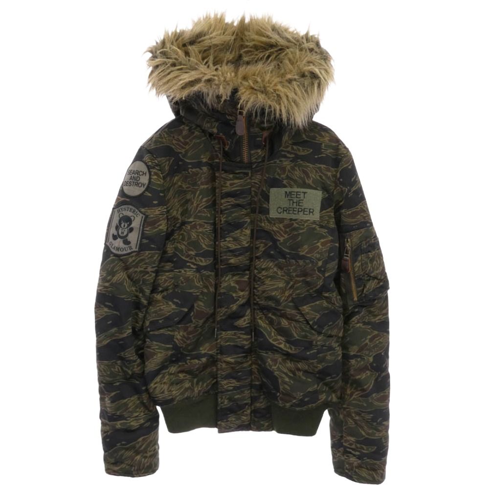 HYSTERIC GLAMOUR ヒステリックグラマー 2AB-7150 N-2B ファーフード