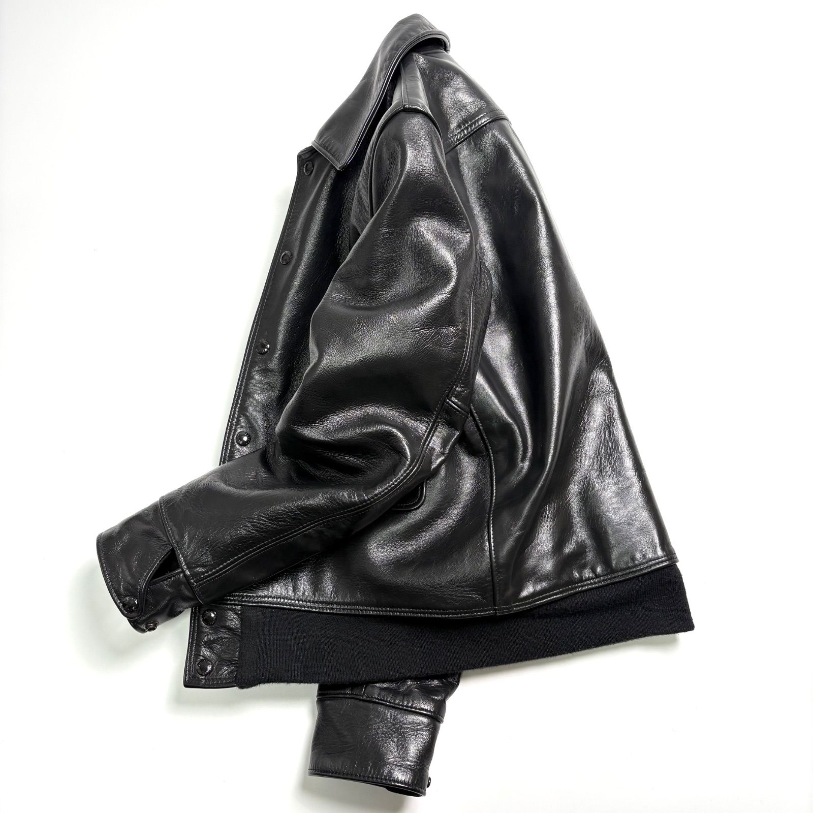 米国製】SCHOTT x BEAUTY&YOUTH レザージャケット 黒 40 ホースハイド