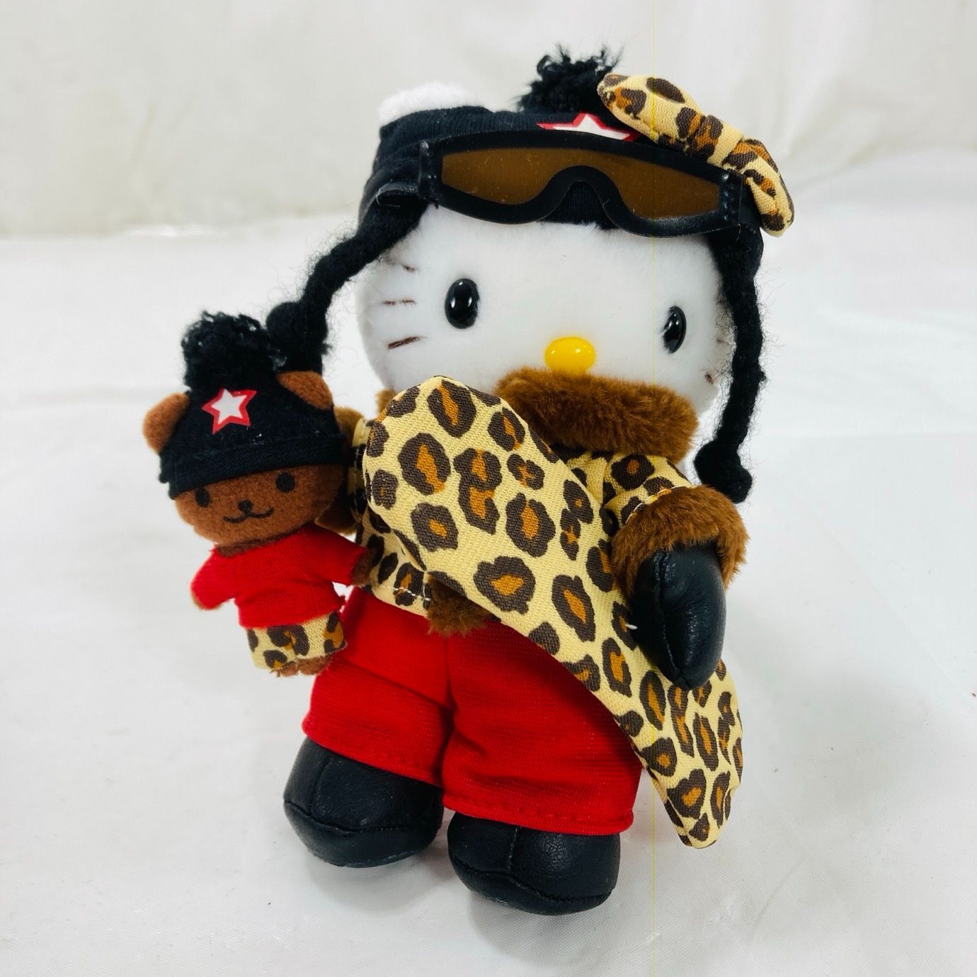 ハローキティ ぬいぐるみ 平成レトロ - 希少】ハローキティ シャギー