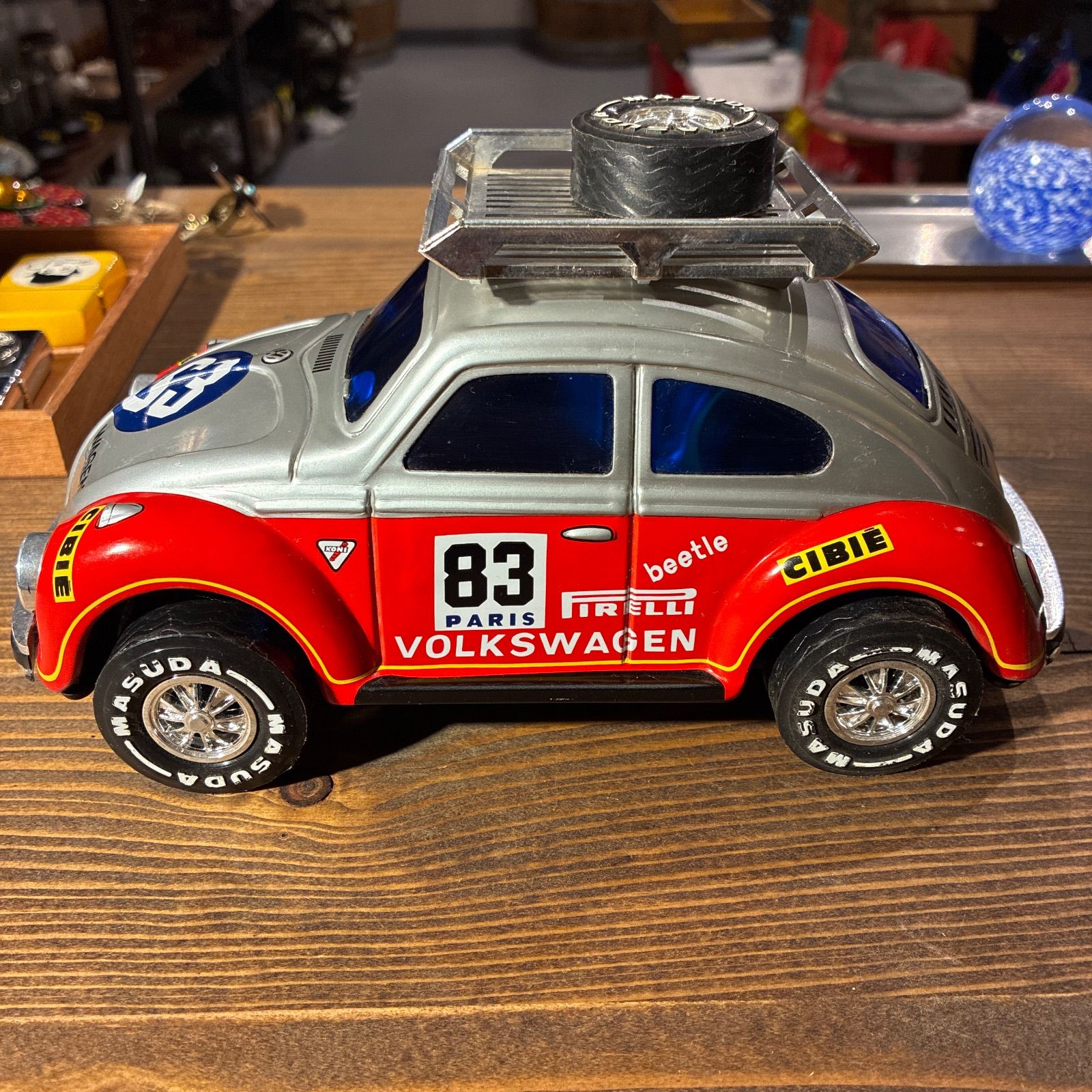 アサヒ玩具 フォルクスワーゲン ブリキ 1970年 - メルカリ