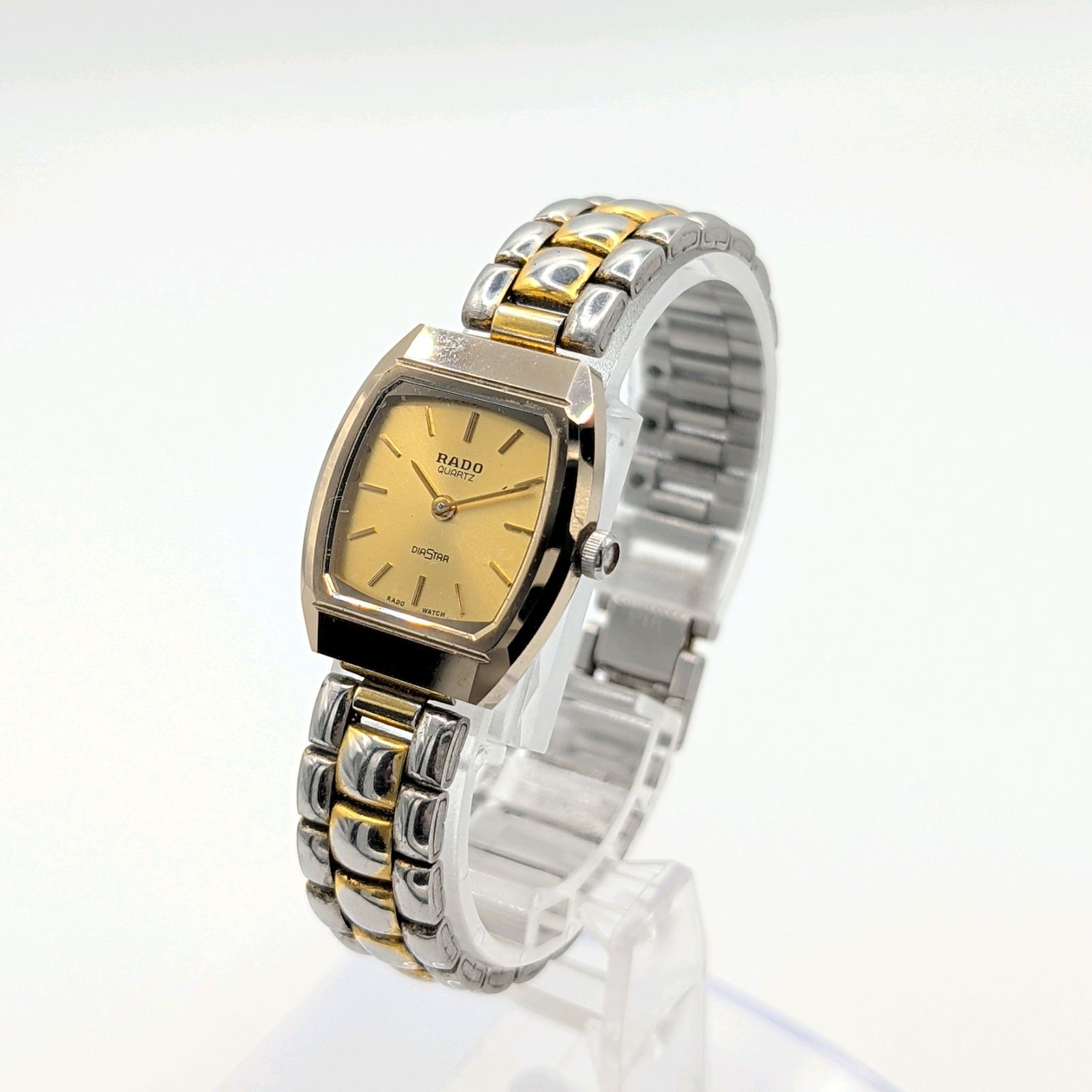 RADO DIASTAR 133.9537.3 Watch quartz Ladies Combi Square Y2K 00S