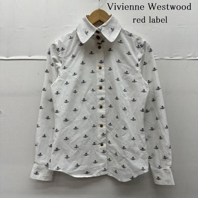 ヴィヴィアン ウエストウッド レッドレーベル オーブ ボタン 刺繍 総柄