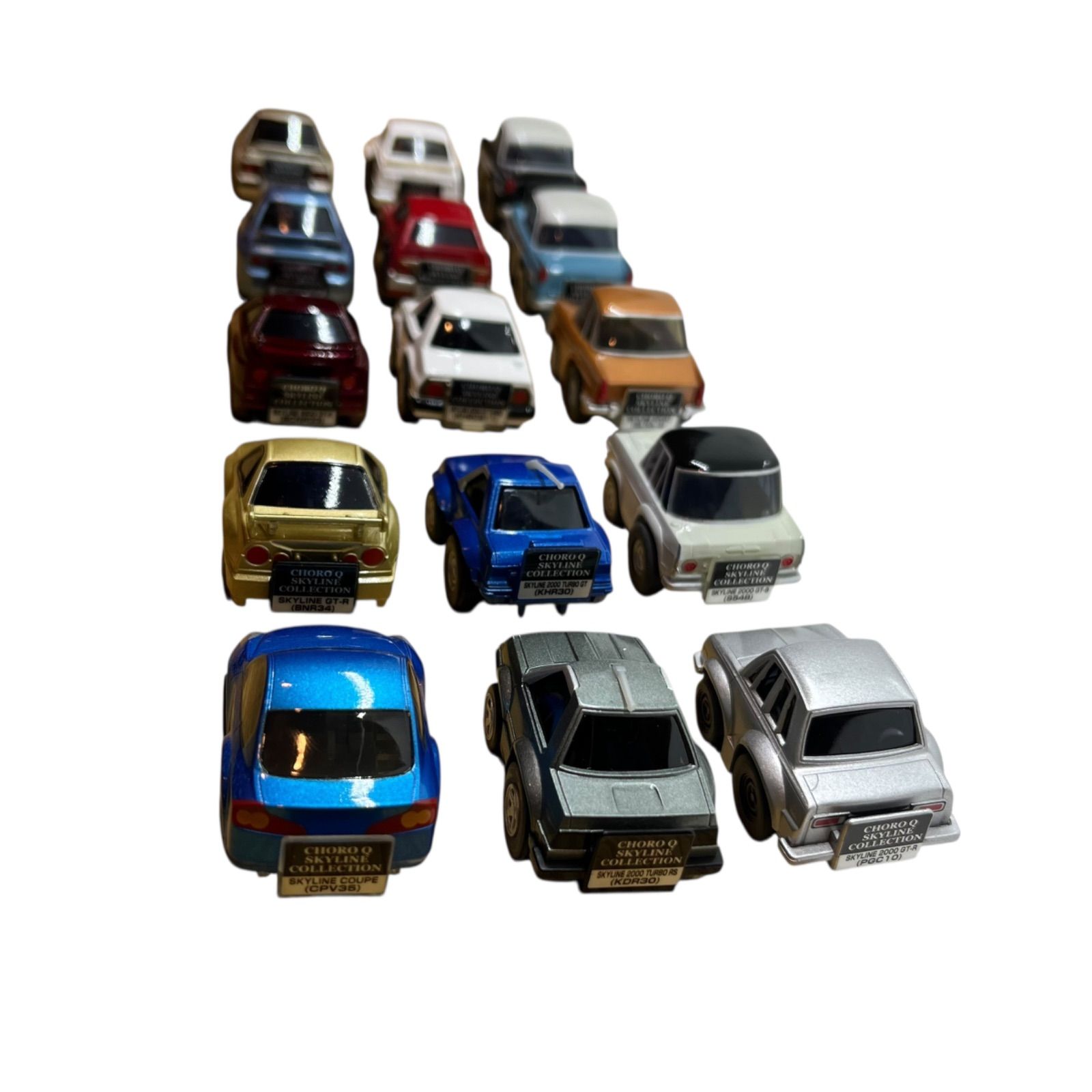 管2511-603】チョロQ スカイラインコレクション 1957-2004 15台セット