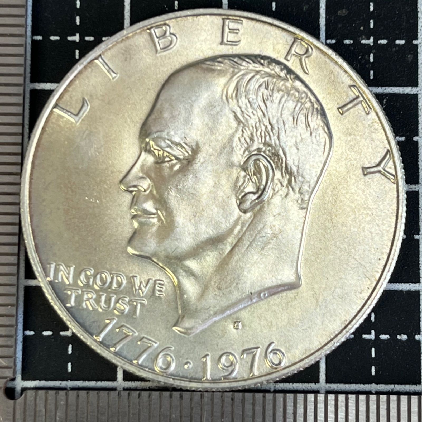 銀貨】1976年 アメリカ建国200周年 40％シルバー アイゼンハワー1ドル