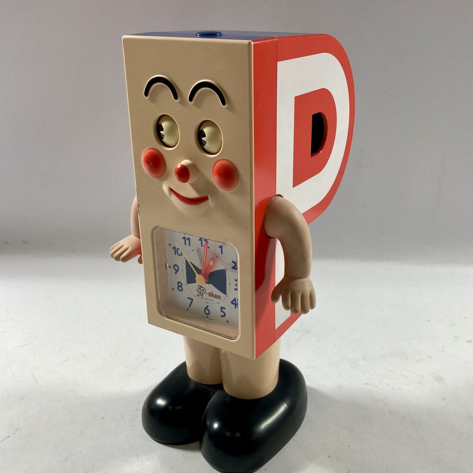 ☆ 希少 レア ポンキッキーズ Pちゃん 目覚まし時計 置き時計 90s 動作