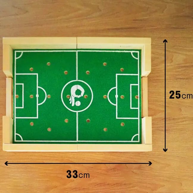 MINI PLAKKS ミニプラックス テーブルサッカーゲーム、木製フィンガー
