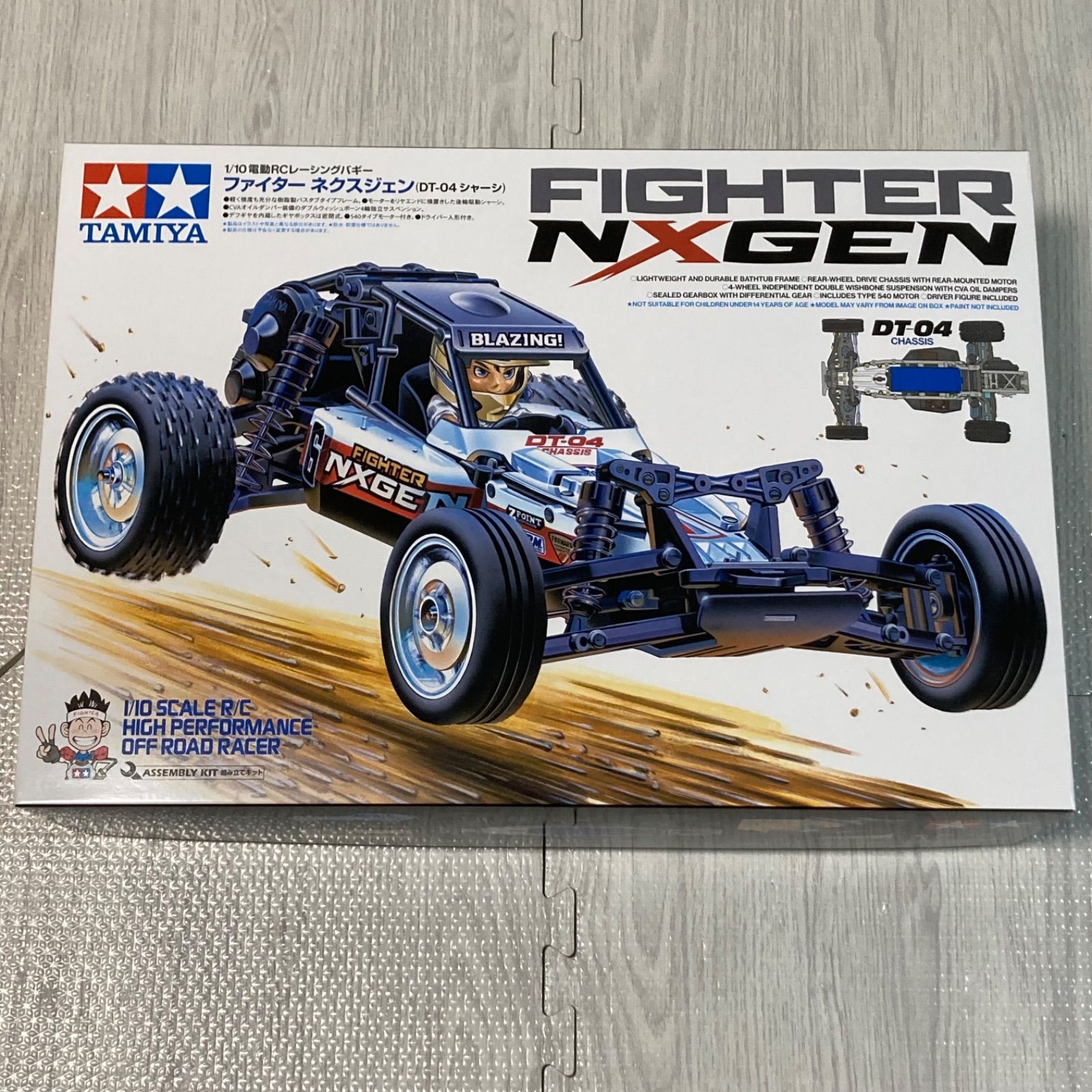TAMIYA 1/10RC ファイター ネクスジェン ( DT-04シャーシ) - メルカリ