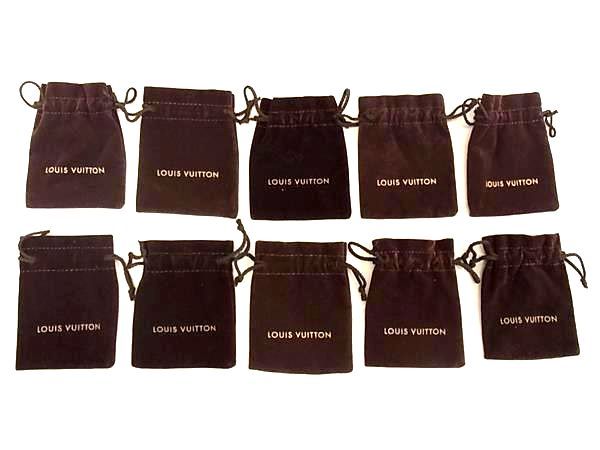 □新品同様～□ LOUIS VUITTON ルイヴィトン コットン 保存袋 巾着 W