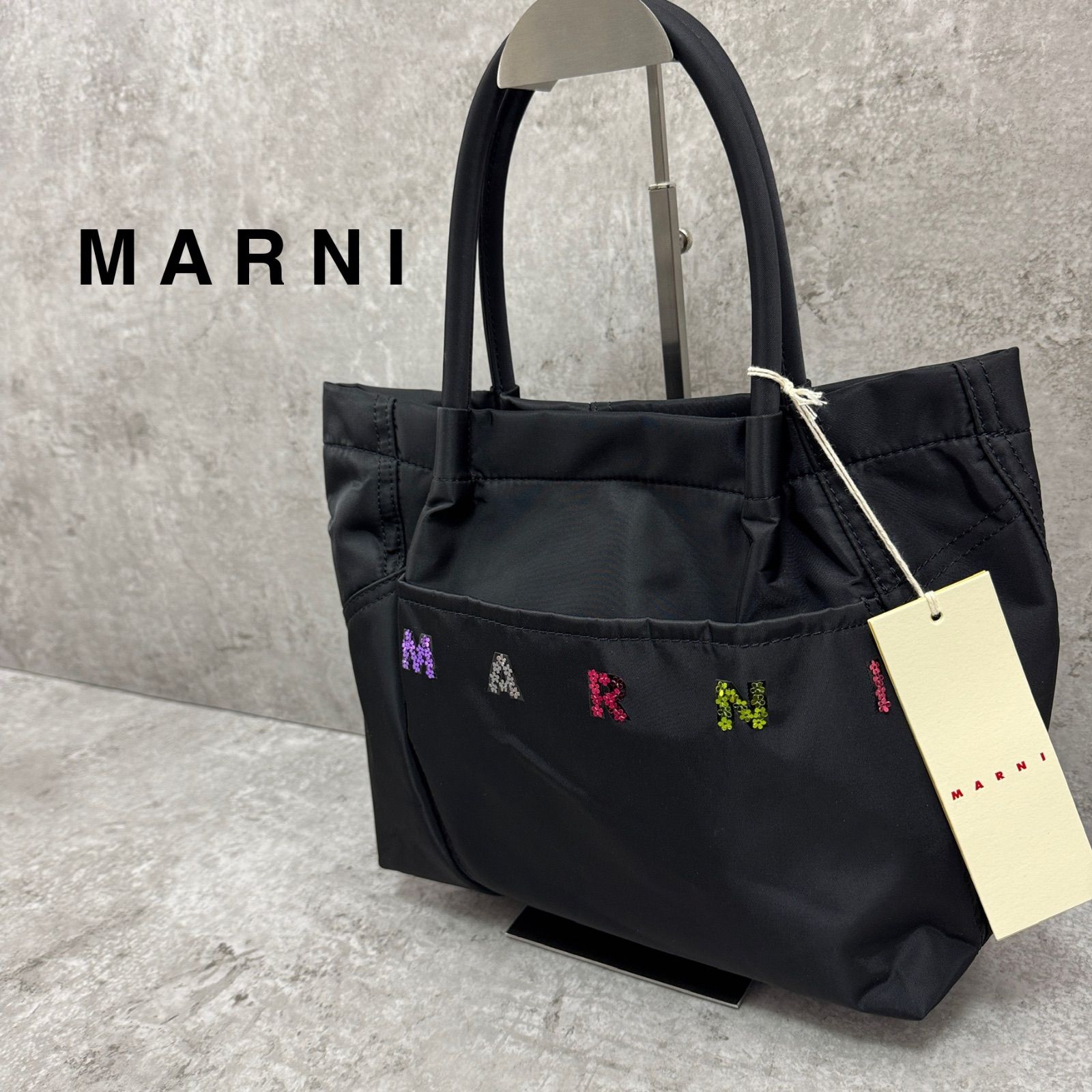 未使用】MARNI KIDS マルニ キッズ トートバッグ スパンコール