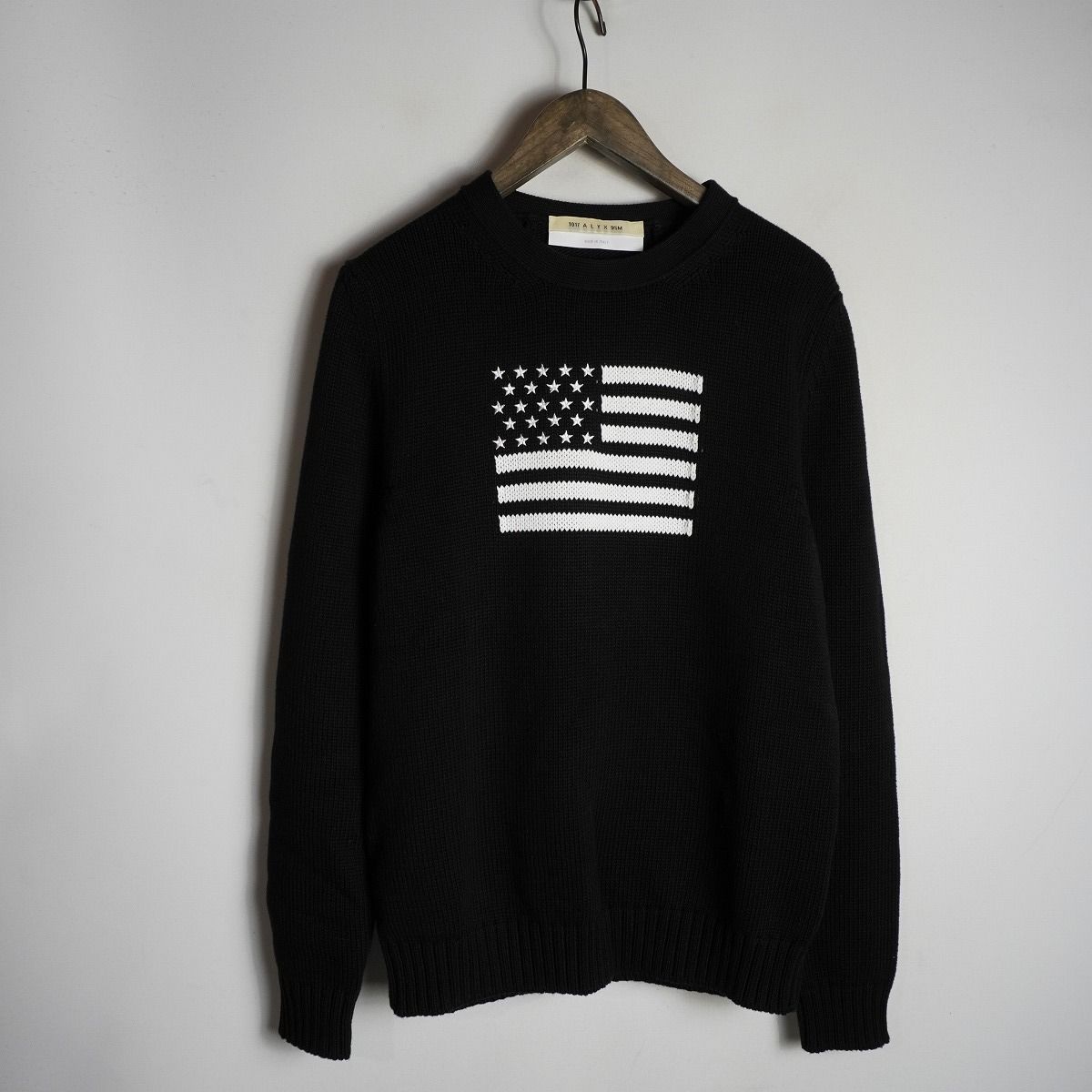 正規 ALYX アリクス ALEEGIANCE SWEATER アリージャンス 星条旗 ニット