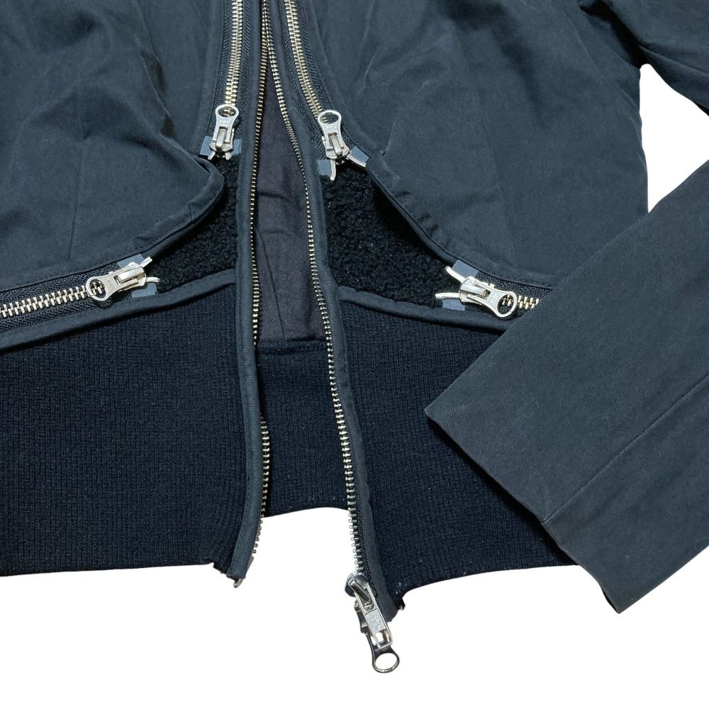 良品 Hussein Chalayan フセインチャラヤン ジップデザインジャケット