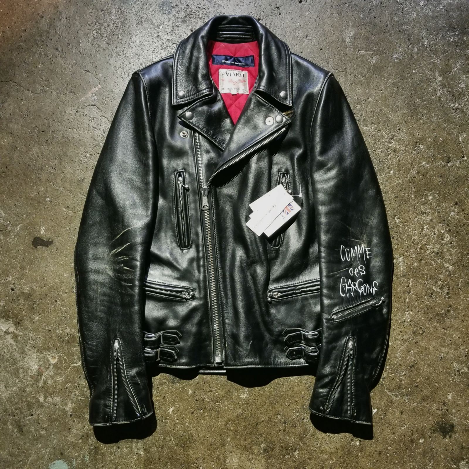 COMME des GARCONS × Lewis Leathers AD2020 青山オリジナル LIGHTNING