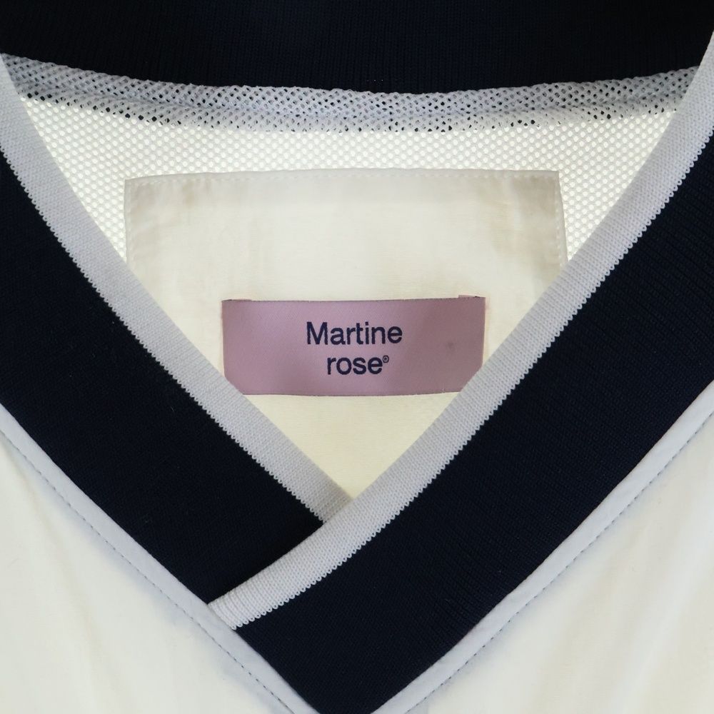 MARTINE ROSE (マーティンローズ) 23AW Sports Pollover Vネック