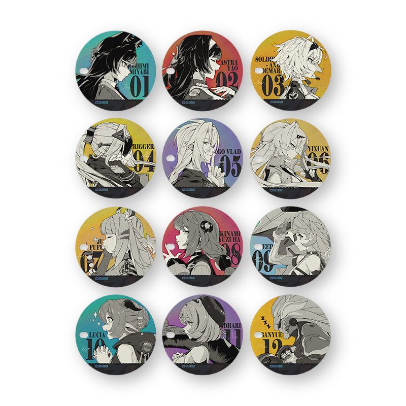 ZENLESS ZONE ZERO アクリルスタンド・缶バッジ・カレンダーセット