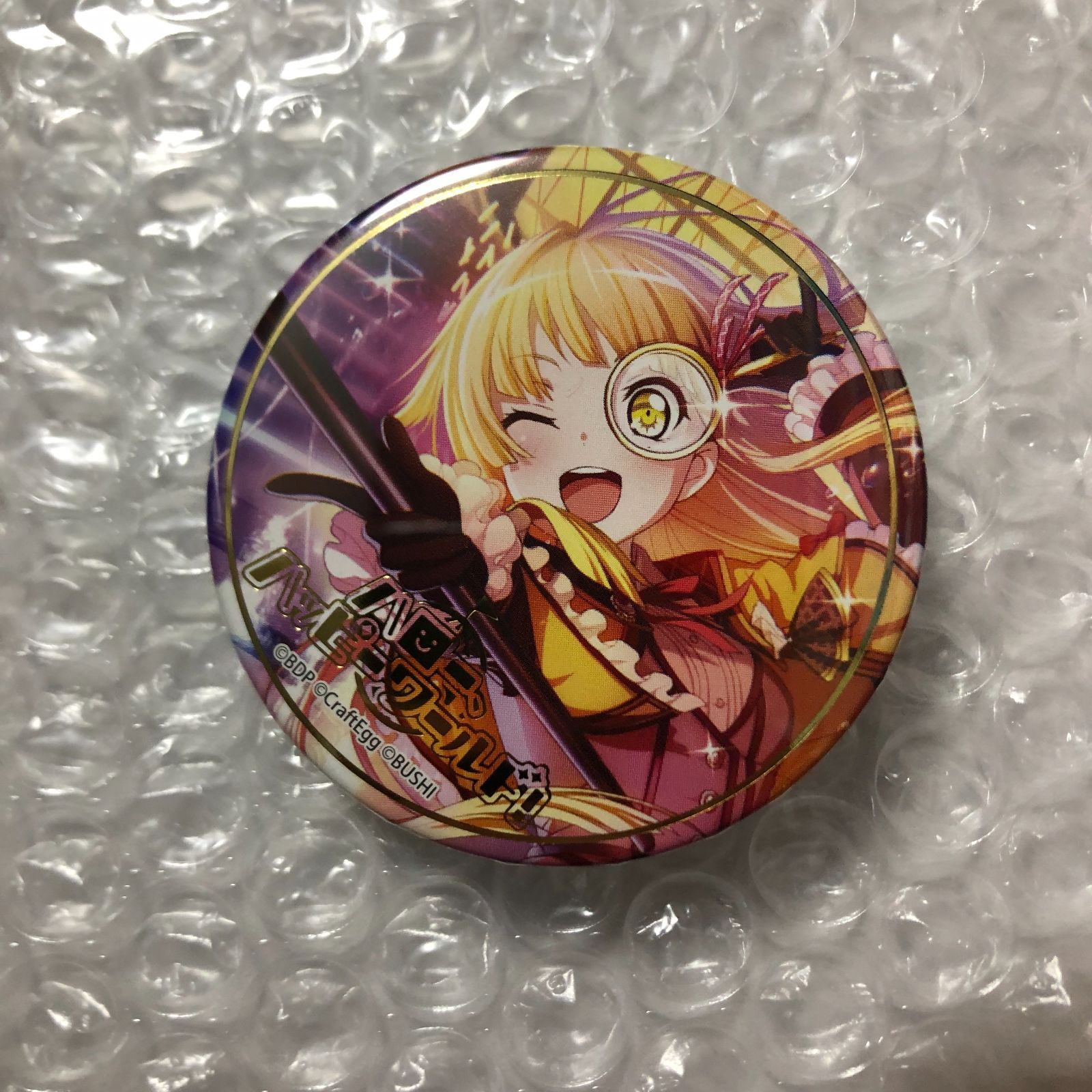 BanG Dream! 弦巻こころ ガールズバンドパーティ バンドリ 缶バッジ