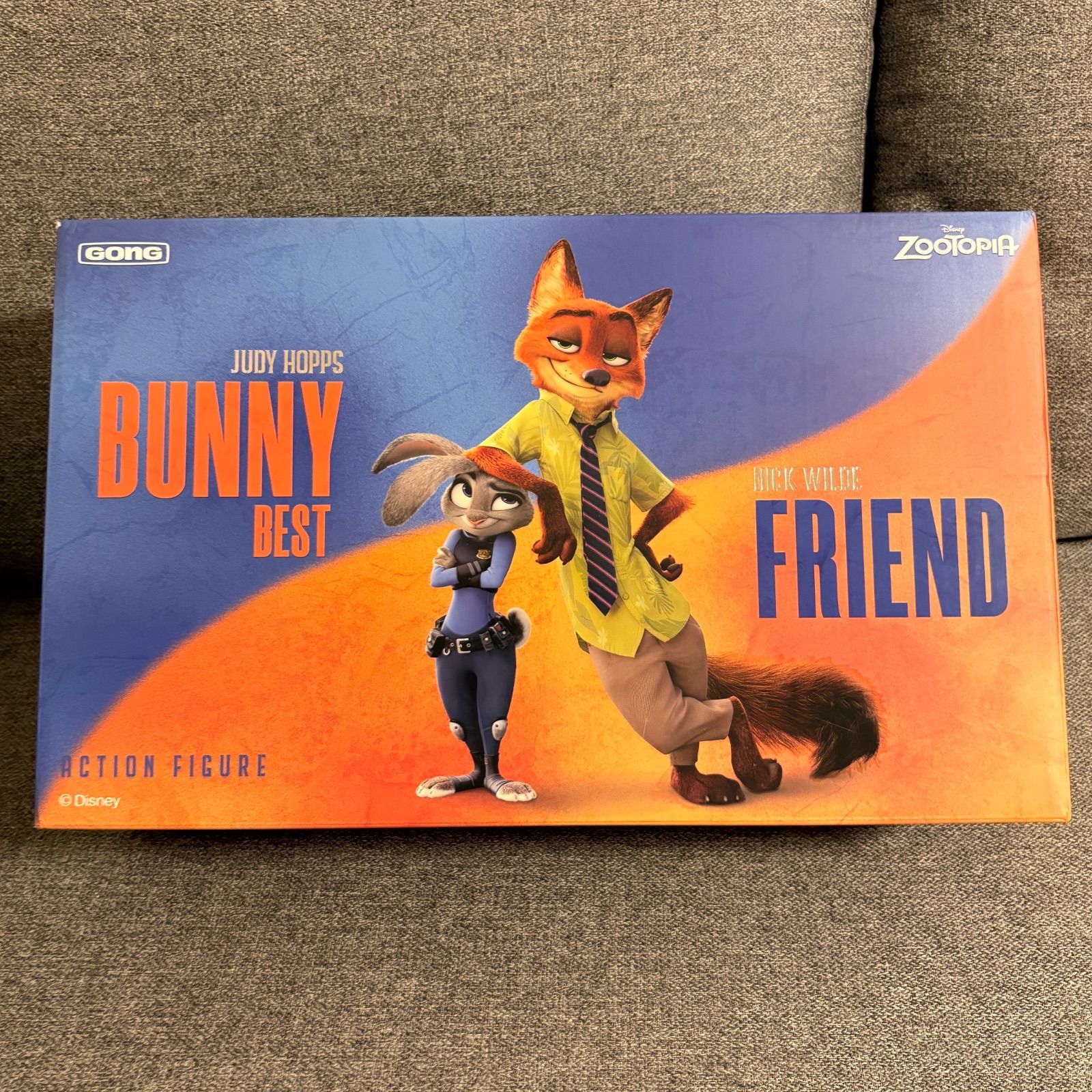 レア 海外限定 POPMART × 共鳴GONG ディズニー ズートピア アクション