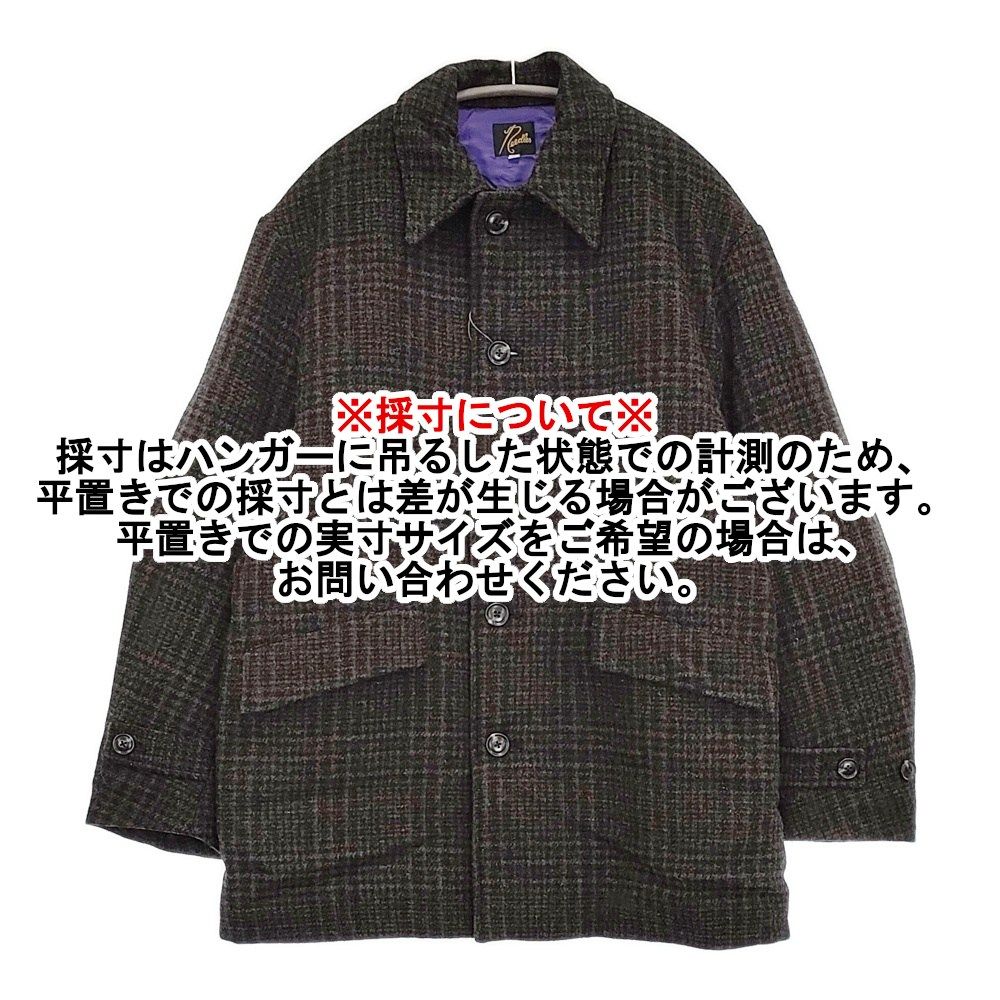 Needles Car Coat Wool Glen Plaid 定価86900円 pu097 サイズS コート