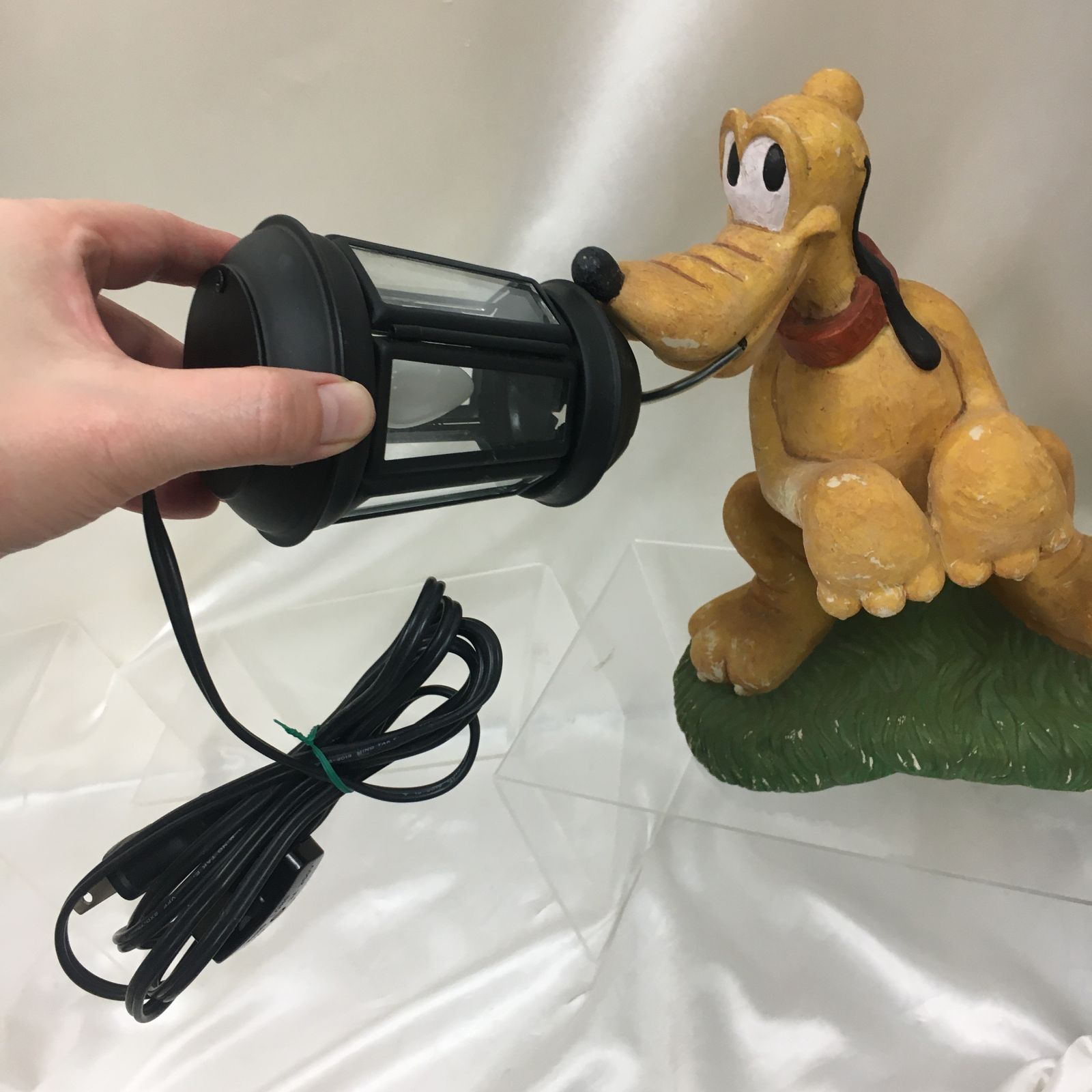 三沢店68‐19‐0115] ディズニー プルート ライト セト クラフト 2002