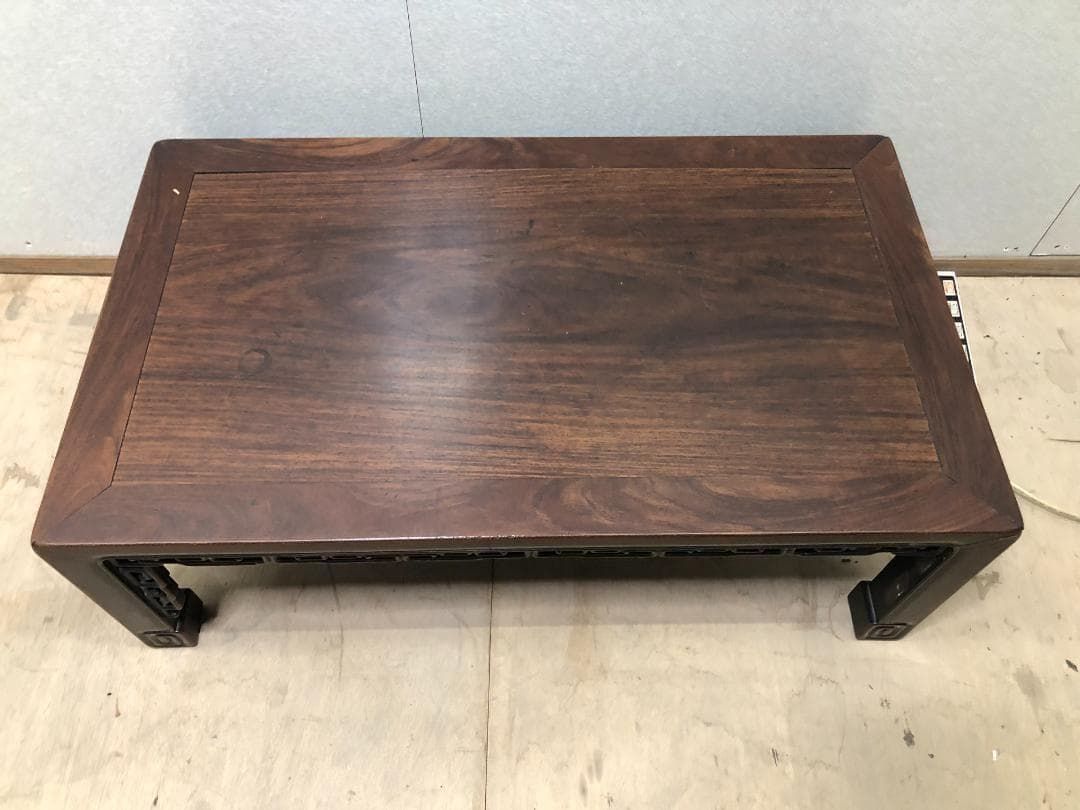 昭和レトロ 銘木 欅 座卓 ちゃぶ台 大型センターテーブル 古家具 古