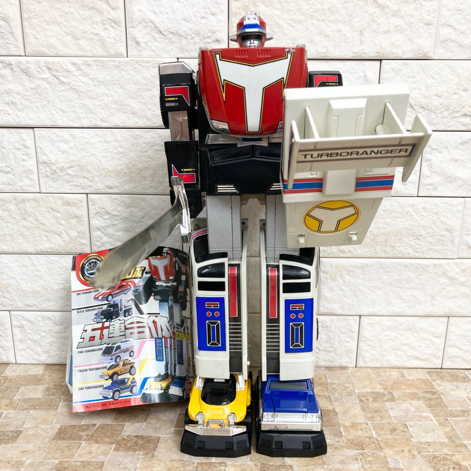 高速戦隊ターボレンジャー DX超合金 五連合体 ターボロボ BANDAI