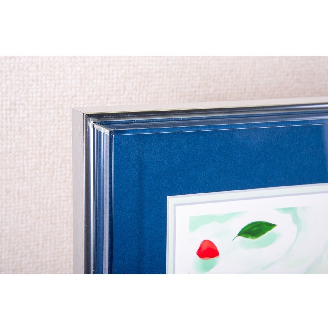 珈琲貴族】 「水椿」 版画 アールジュネス / アールビバン保証書付