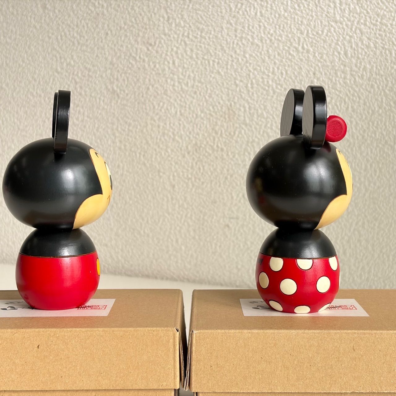 卯三郎 こけし ディズニー ミッキー ミニー ミニー｜卯三郎こけし公式