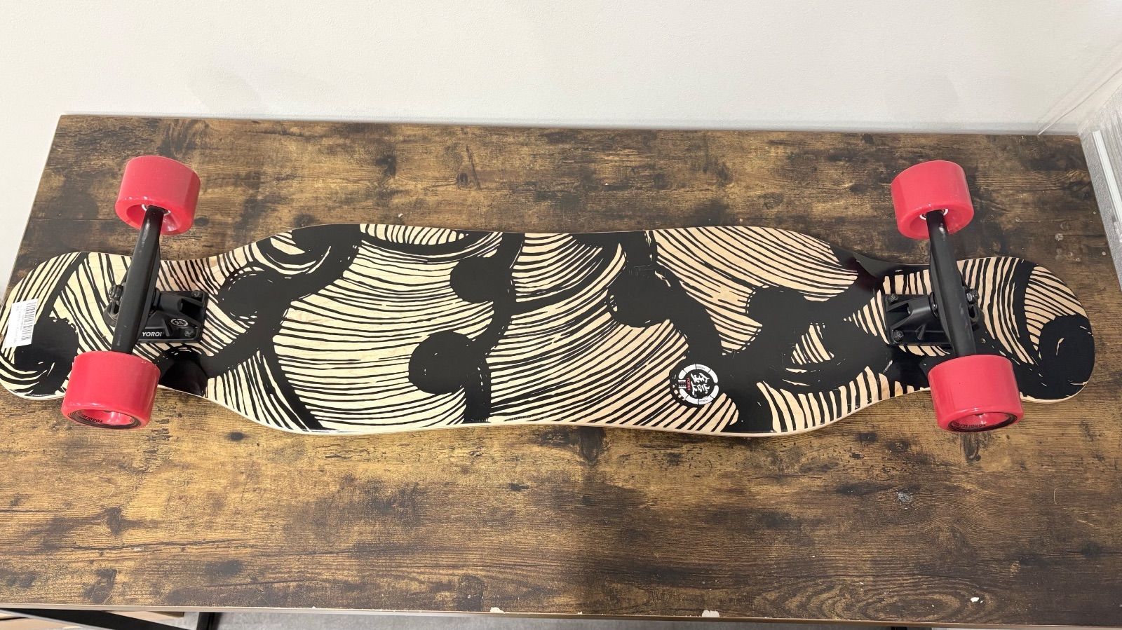 未使用】鎧 YOROI ロングスケートボード JUJU 45インチ ダンシング