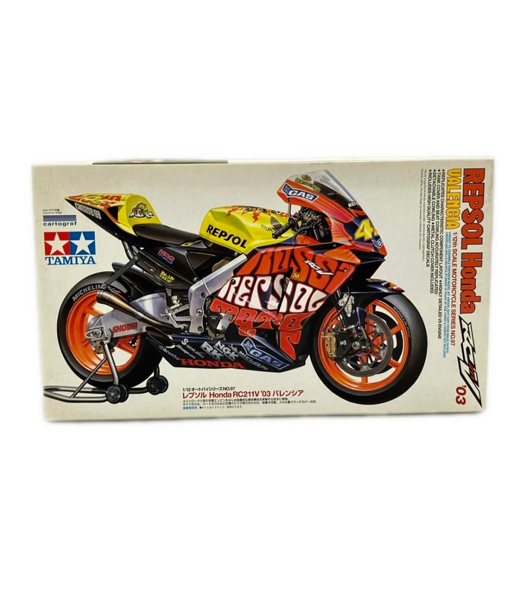 タミヤ レプソル Honda RC211V '03 バレンシア オートバイシリーズ No