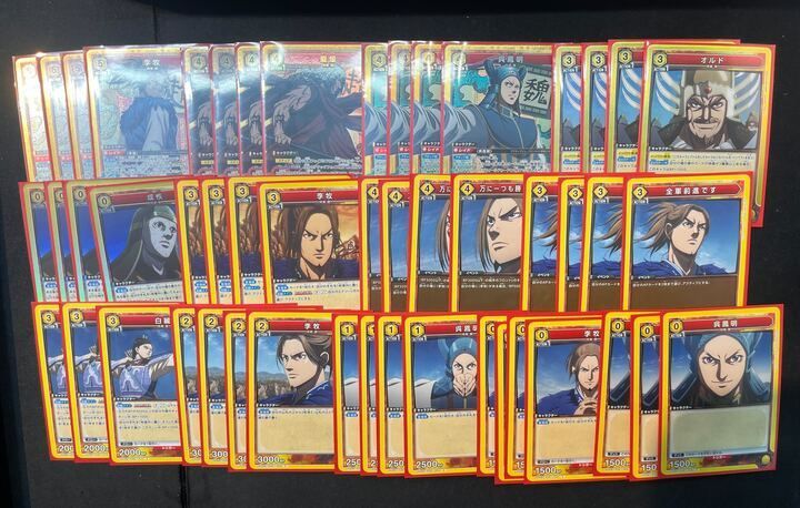 デッキ】キングダム 黄 合従軍【UNIONARENA】 ユニオンアリーナ - メルカリ