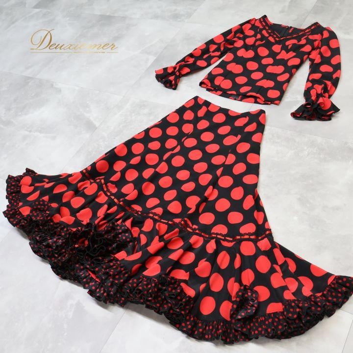 フラメンコ 衣装 マンサニージャ LOPEZ DE SANTOS ロペスデサントス