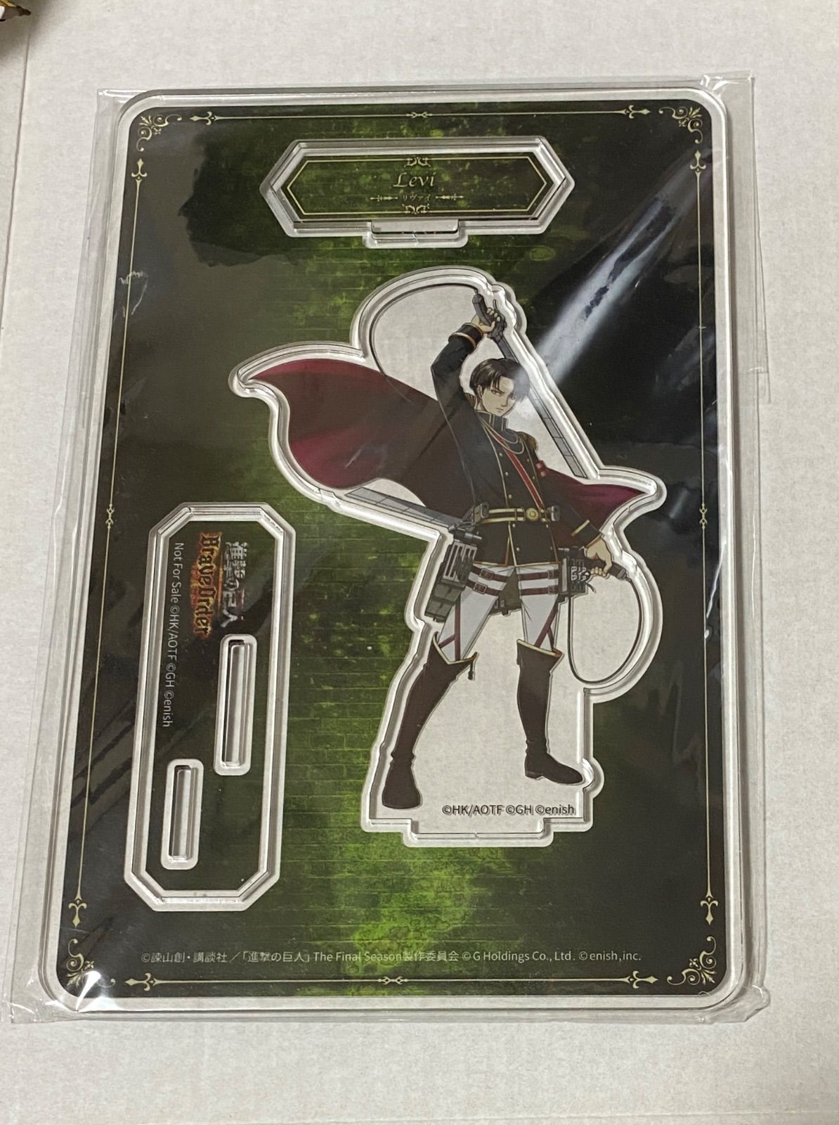 進撃の巨人 リヴァイ ブレオダ アクリルスタンド 式典 - メルカリ