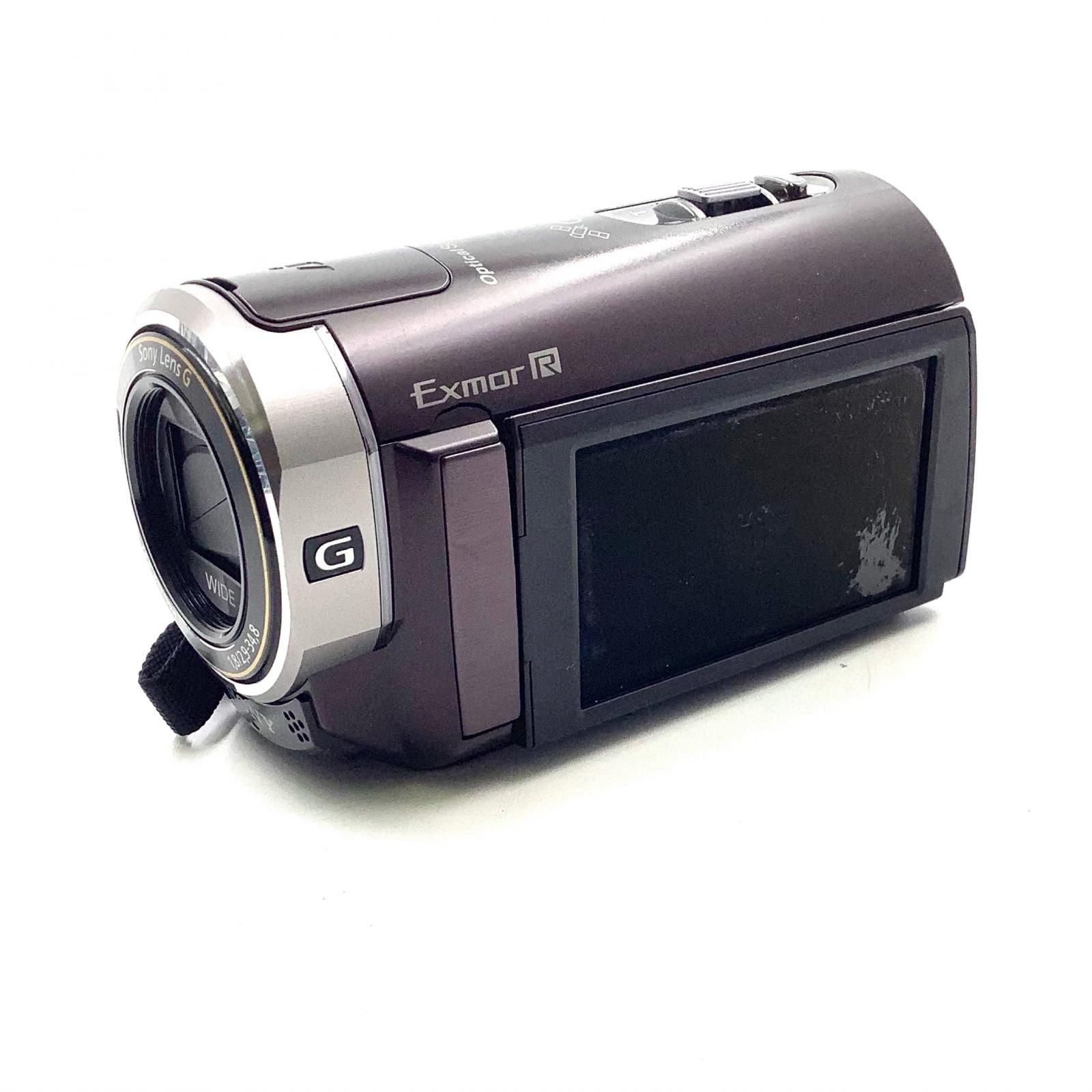 極美品】SONY HANDYCAM HDR-CX370V ボルドーブラウン HDR-CX370Vの製品