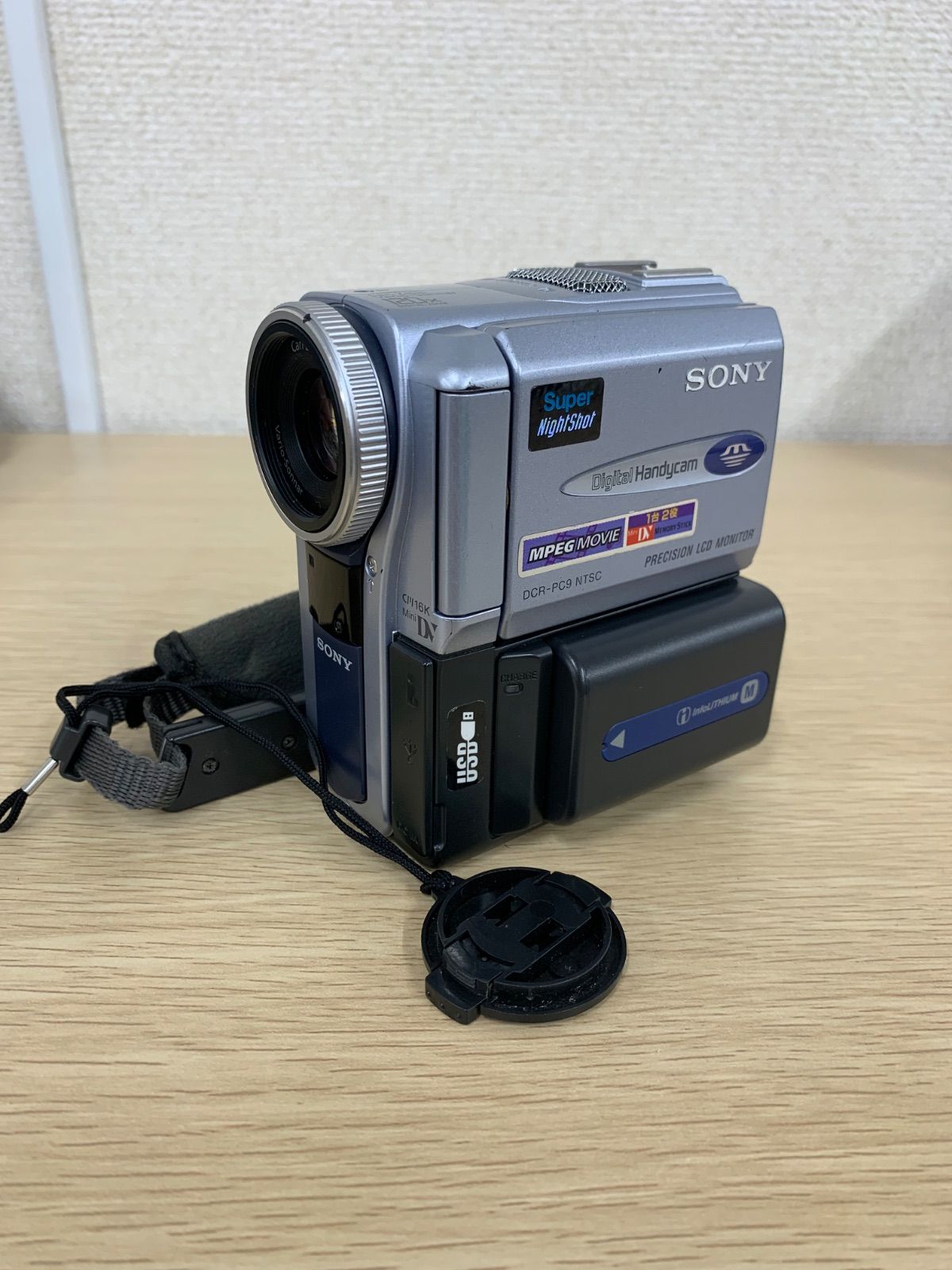 4【通電動作未確認】SONY MiniDVビデオカメラ DCR-PC9【カメラ】【2