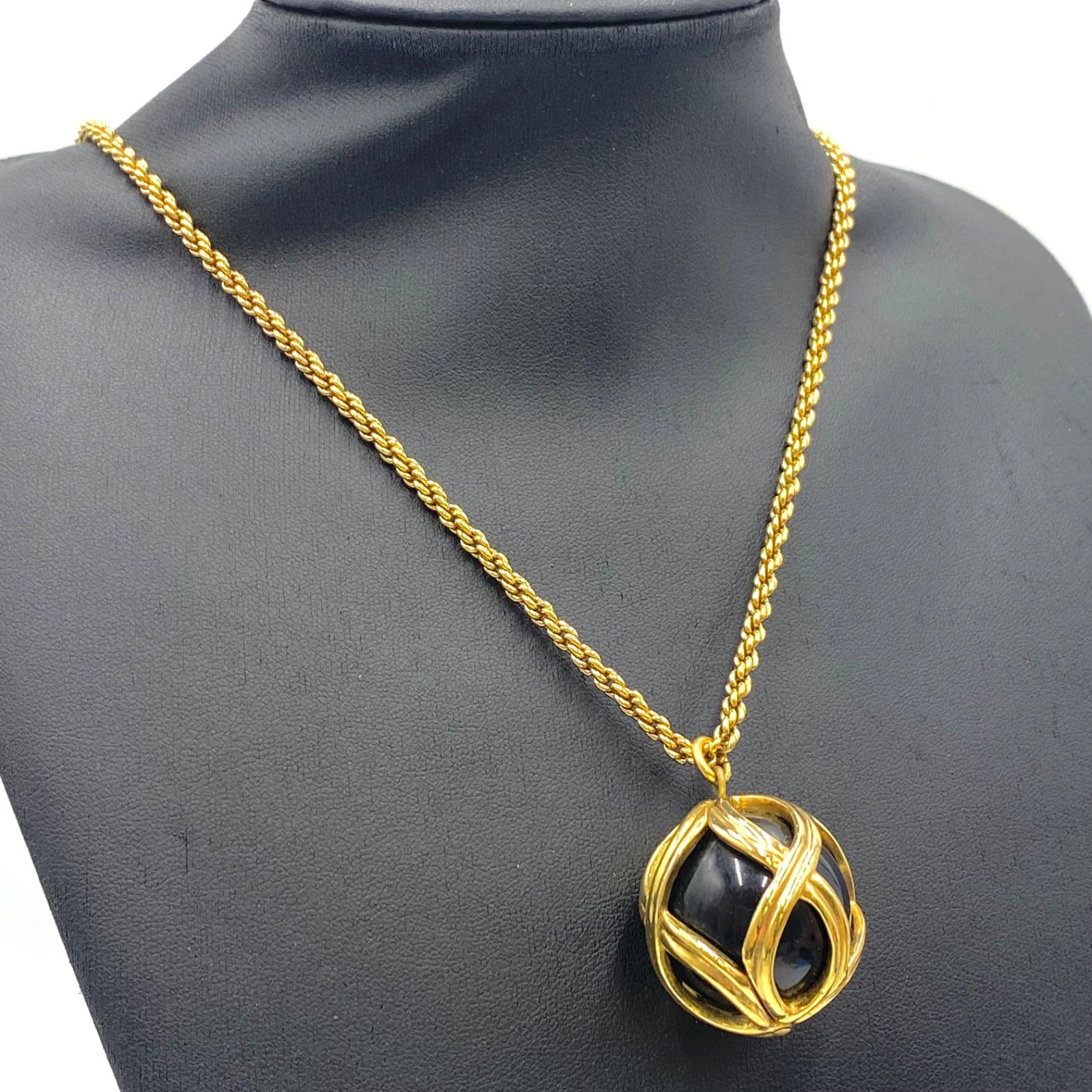 希少 Christian Dior クリスチャン ディオール ネックレス ロング