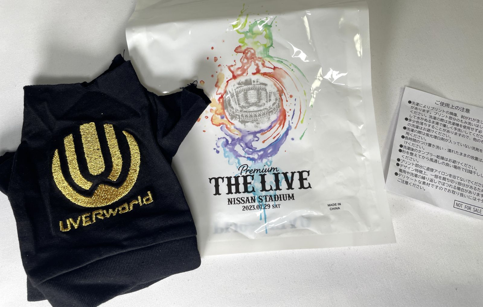 UVERworld グローブ ライブお土産 日産スタジアム 2023/7/29 Premium