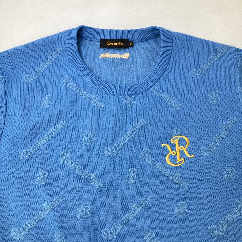 サイズ：XL RESURRECTION レザレクション RMW-KN13 ニットセーター 総