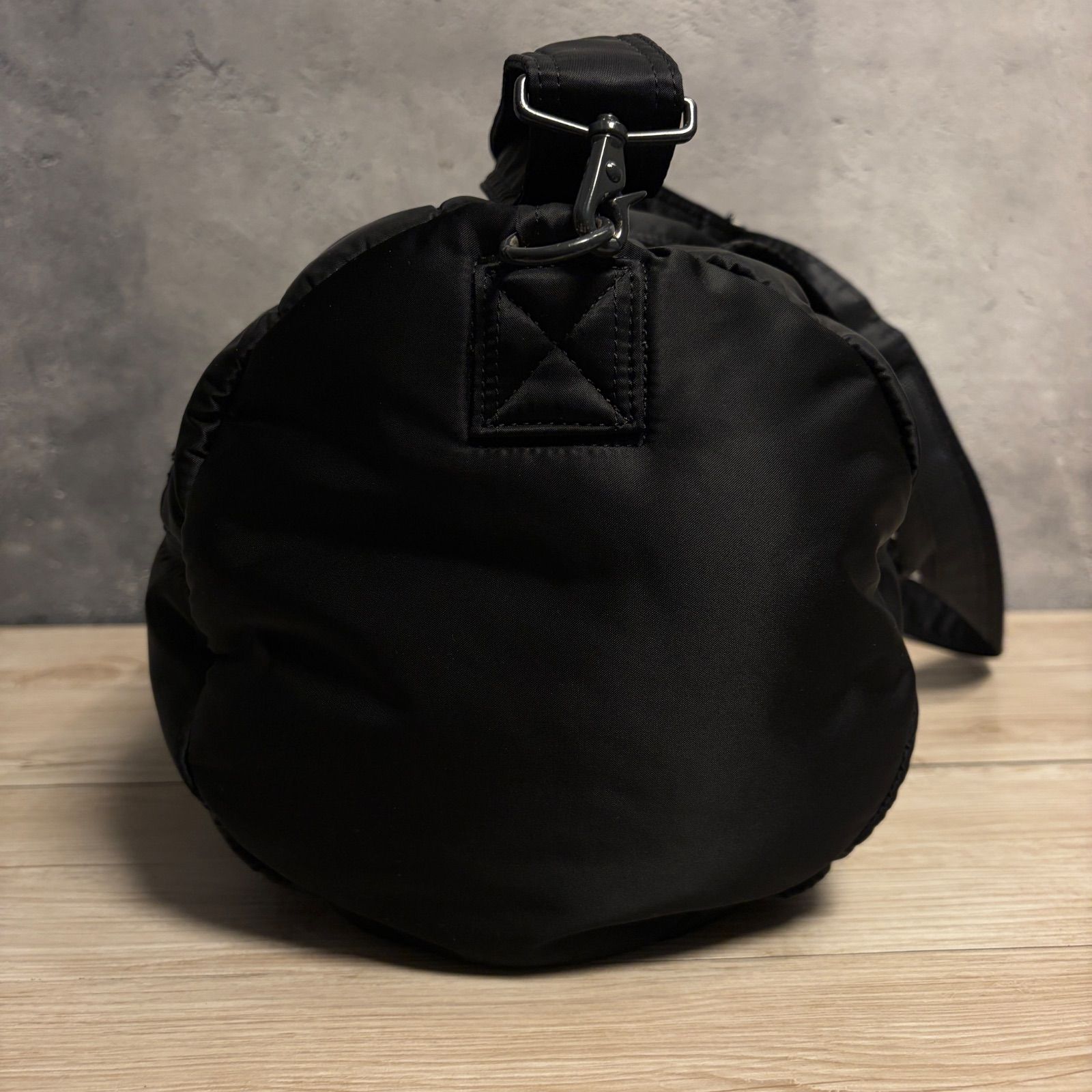 PORTER TANKER 2WAY ドラムバッグ ブラック ポーター タンカー