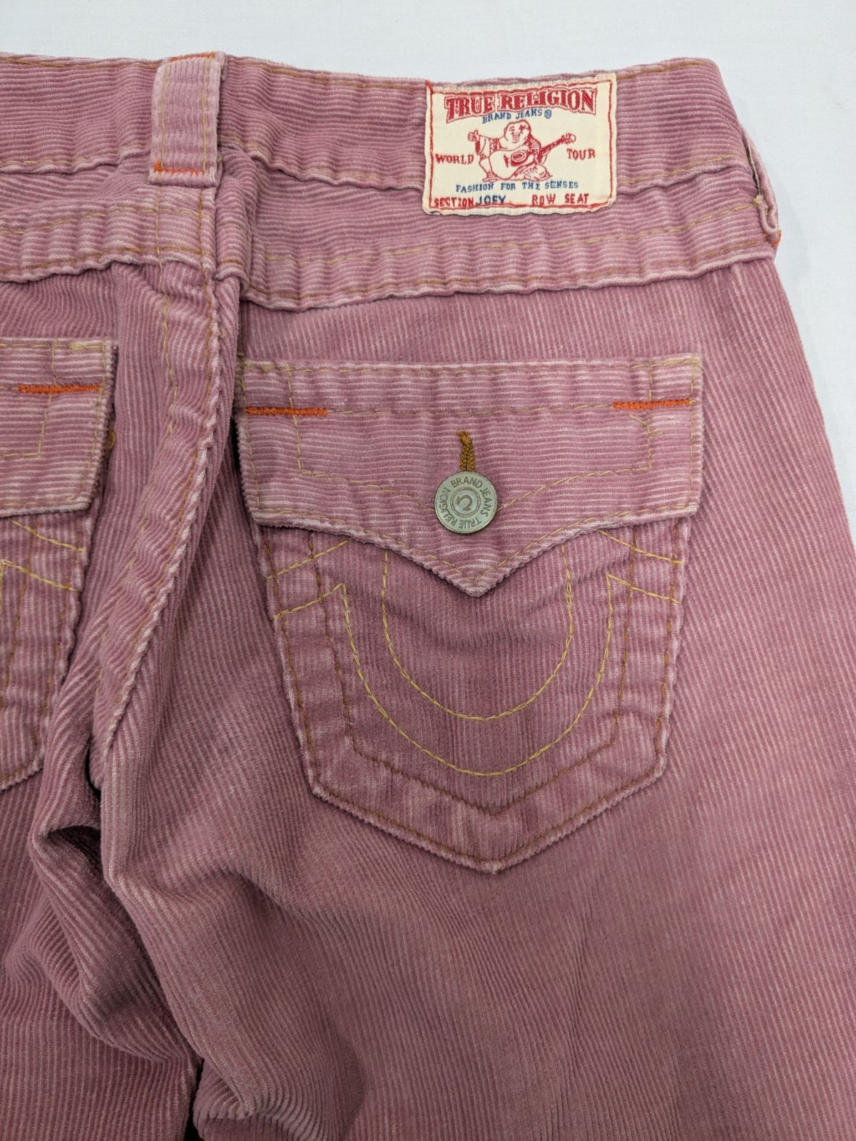 TRUE RELIGION トゥルーレリジョン コーデュロイフレアパンツ ブーツ